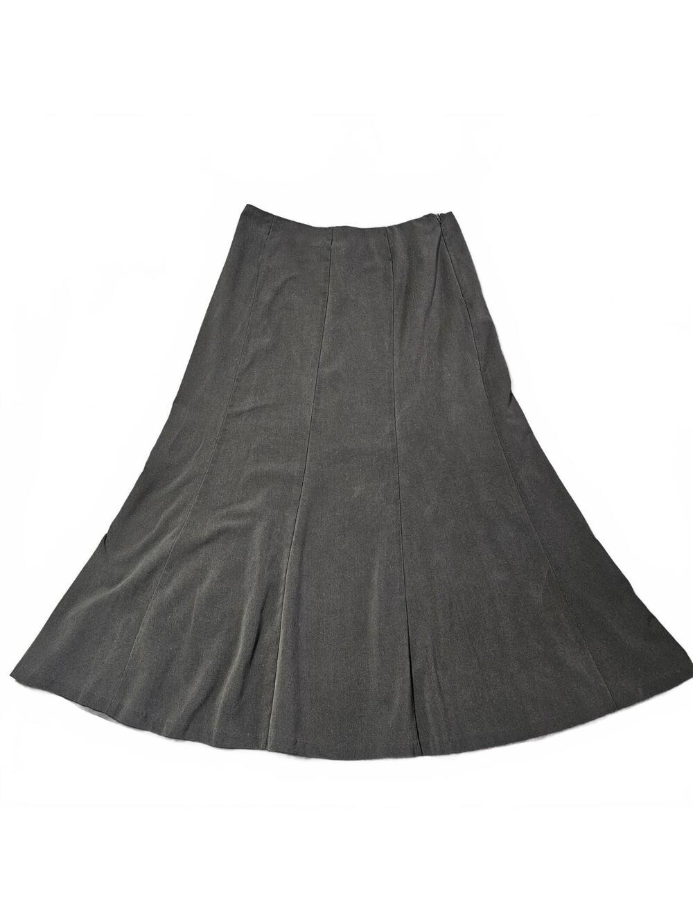 east 5th Women's A-Line Skirt Size 10 Black Professional Career Flared Midi
